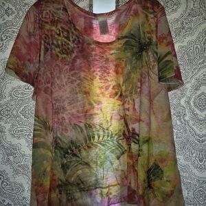 Floral Print Women's Top